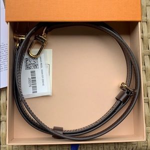 Louis Vuitton adjustable shoulder strap Epi ebene